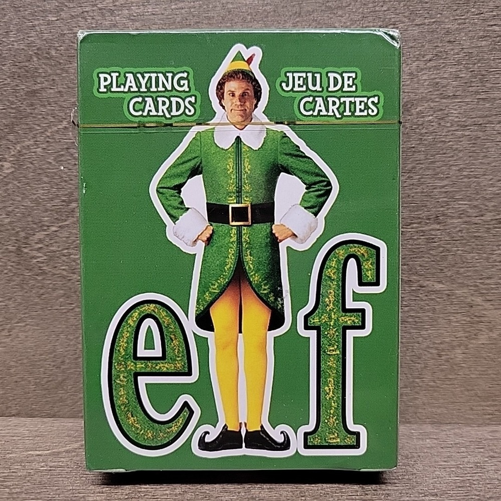 Elf the Movie Buddy Playing Cards by Aquarius 1 Deck Christmas Holiday Season